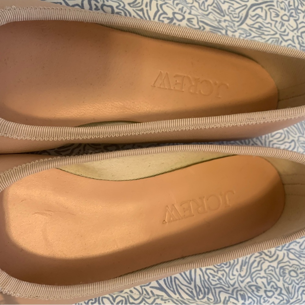 J. Crew Women's Pale Petal Leather Ballet Flats - Picture 4 of 4